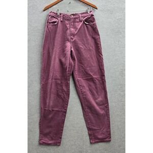 VINTAGE Anchor Blue Women Jeans 9 Purple Denim Mom 29" 90s